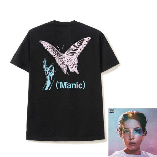 マニック + Verdy x Halsey - Manic Shirt (Black) - Japan Edition【CD】【+Tシャツ