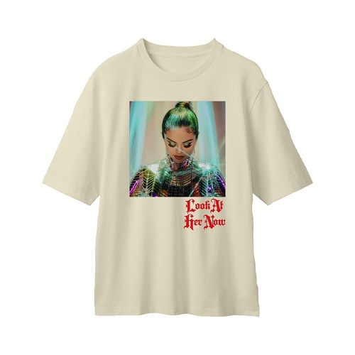 Look At Her Now Photo Tee Tシャツ 白 グッズ セレーナ ゴメス Universal Music Store