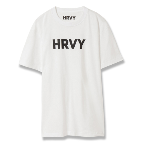 Logo Tee White【グッズ】 | HRVY | UNIVERSAL MUSIC STORE