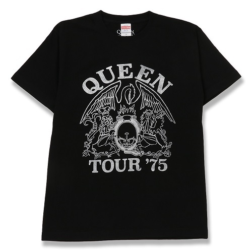 クイーン / Crest Logo Tour '75 Tee