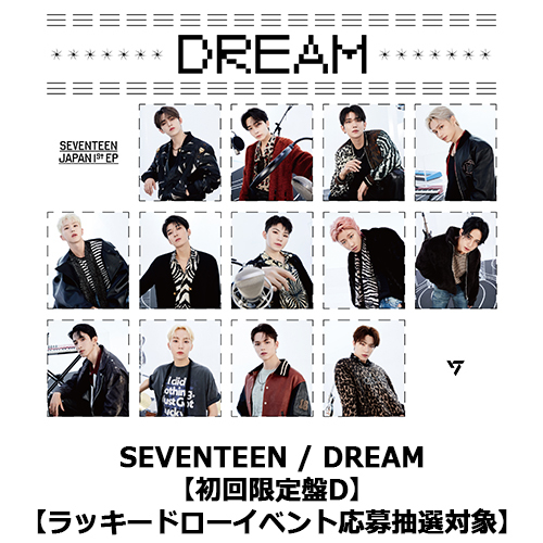 DREAM【CD】【+M∞CARD】 | SEVENTEEN | UNIVERSAL MUSIC STORE
