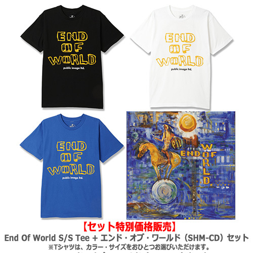 End Of World S/S Tee + エンド・オブ・ワールド（SHM-CD）セット