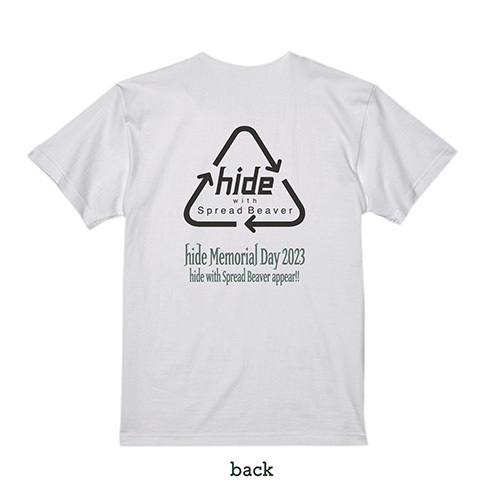 【新品】hide　hide Memorial Day 2023 ロゴTシャツ