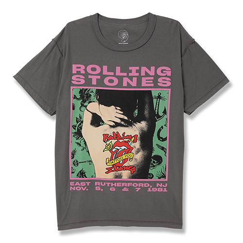 ロックTローリングストーンズ 81年ツアーラグランT  rolling stones