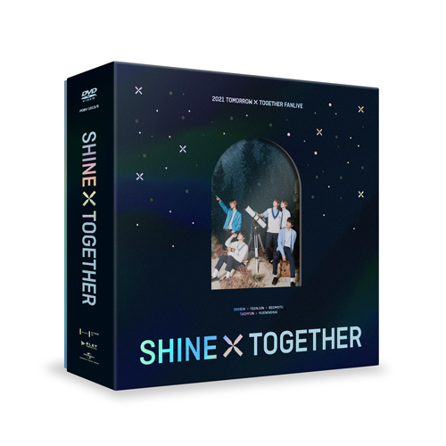 2021 TXT FANLIVE SHINE X TOGETHER【DVD】 | TOMORROW X TOGETHER
