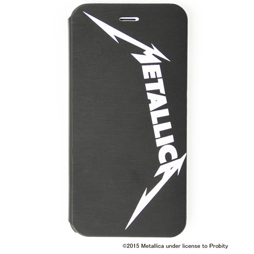 Metallica Iphone 6 Plus Leather Case Band Logo グッズ メタリカ Universal Music Store