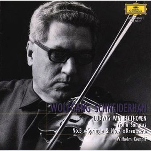 ヴォルフガング・シュナイダーハン / ベートーヴェン：ヴァイオリン・ソナタ第5番・9番【CD】