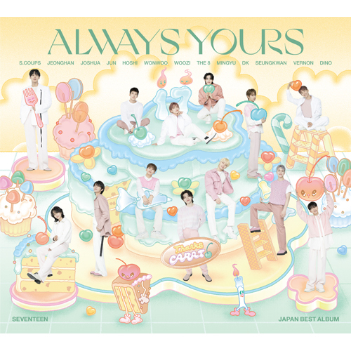 SEVENTEEN / SEVENTEEN JAPAN BEST ALBUM「ALWAYS YOURS」【初回限定盤C】【CD】【+52P PHOTO BOOK】