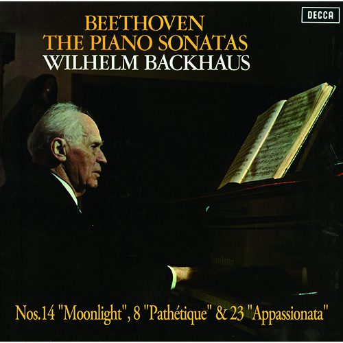 ヴィルヘルム・バックハウス / ベートーヴェン: ピアノ・ソナタ第14番《月光》・第8番《悲愴》・第23番《熱情》【CD】【MQA/UHQCD】