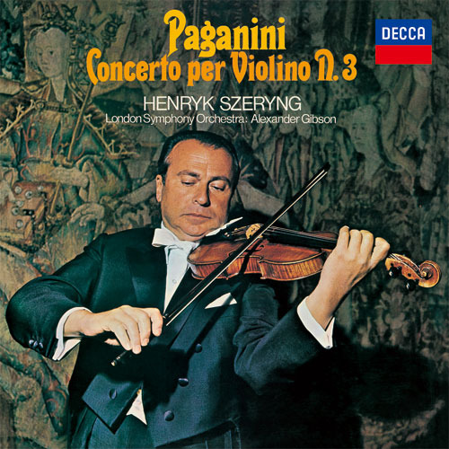 ヘンリク・シェリング / パガニーニ：ヴァイオリン協奏曲第3番【CD】