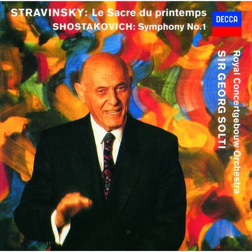 サー・ゲオルグ・ショルティ / ショスタコーヴィチ：交響曲第1番／ストラヴィンスキー：バレエ《春の祭典》【CD】【SHM-CD】