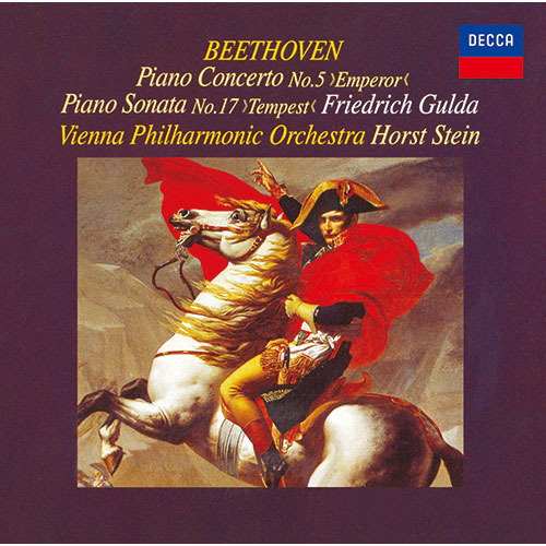 ベートーヴェン：ピアノ協奏曲第5番《皇帝》、テンペスト【CD