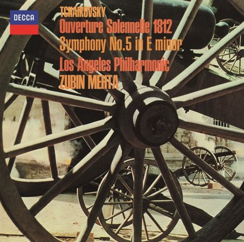 ズービン・メータ / チャイコフスキー: 交響曲第5番、大序曲《1812年》【CD】