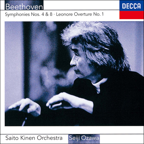 小澤征爾 / ベートーヴェン: 交響曲第4番・第8番、レオノーレ序曲第1番【CD】【UHQCD】
