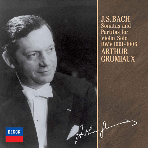 アルテュール・グリュミオー / J.S.バッハ：無伴奏ヴァイオリン・ソナタとパルティータ（全曲）【CD】