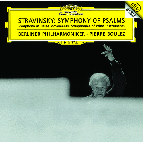 ピエール・ブーレーズ / ストラヴィンスキー:詩篇交響曲、管楽器のための交響曲、3楽章の交響曲【CD】【SHM-CD】