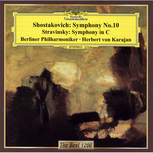 ショスタコーヴィチ 交響曲第10番 ストラヴィンスキー 交響曲ハ調 Cd ヘルベルト フォン カラヤン Universal Music Store
