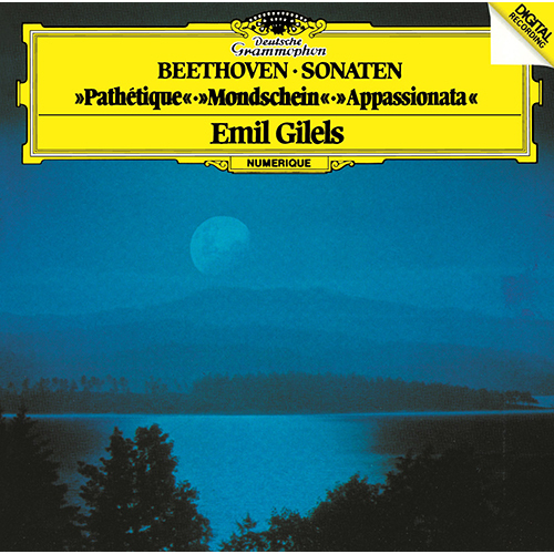 エミール・ギレリス / ベートーヴェン: ピアノ・ソナタ第8番《悲愴》、第14番《月光》、第23番《熱情》【CD】【SHM-CD】