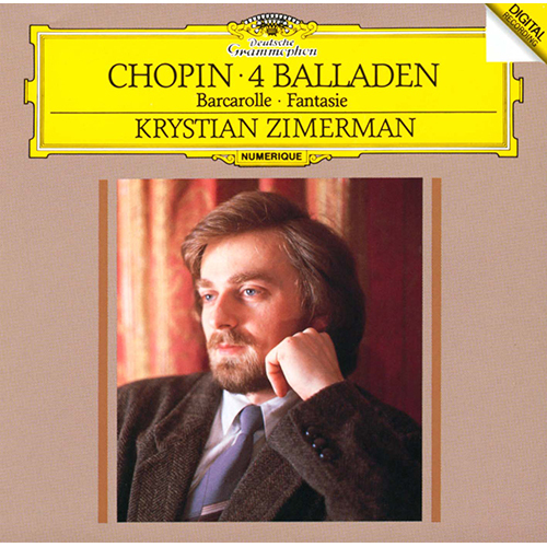 クリスチャン・ツィメルマン / ショパン: 4つのバラード、幻想曲、舟歌【CD】【SHM-CD】