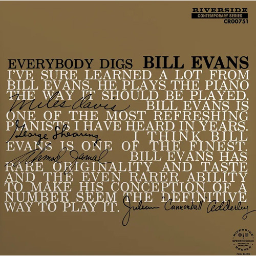 エヴリバディ・ディグズ・ビル・エヴァンス【SA-CD】【SHM仕様】 | ビル・エヴァンス・トリオ | UNIVERSAL MUSIC STORE