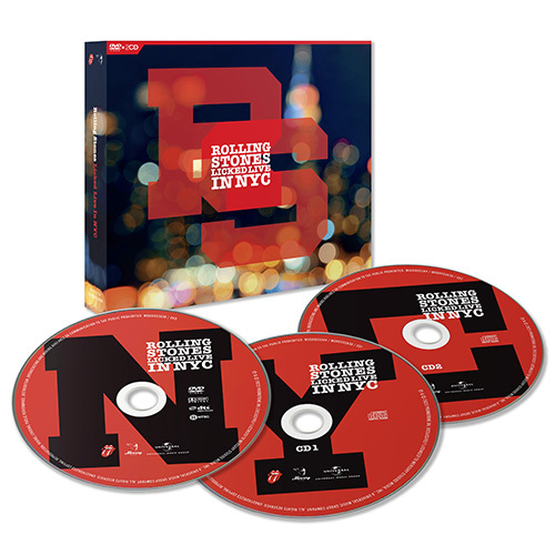ザ・ローリング・ストーンズ / リックト・ライヴ・イン・NYC (DVD+2CD)【DVD】【+CD】