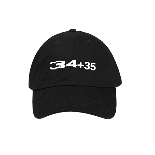 アリアナ・グランデ / 34+35 Dad Hat (Hat / Black / Free)