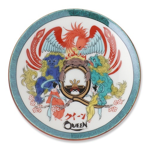 Queen Crest 和風デザイン 豆皿（九谷焼)【グッズ】 | クイーン