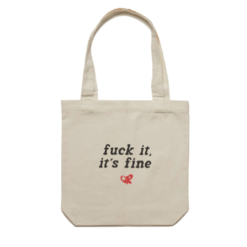 Fuck it Tote【グッズ】 | オリヴィア・ロドリゴ | UNIVERSAL MUSIC STORE