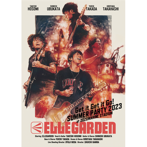 ELLEGARDEN / 「Get it Get it Go! SUMMER PARTY 2023 at ZOZOMARINE STADIUM」【DVD】