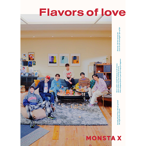 MONSTA X / Flavors of love【初回限定盤】【トールケース・スリーブケース仕様】【CD】【+DVD】