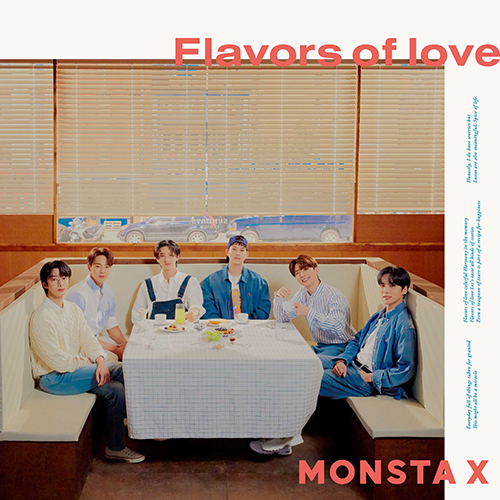 MONSTA X / Flavors of love【通常盤】【初回プレス限定】【CD】