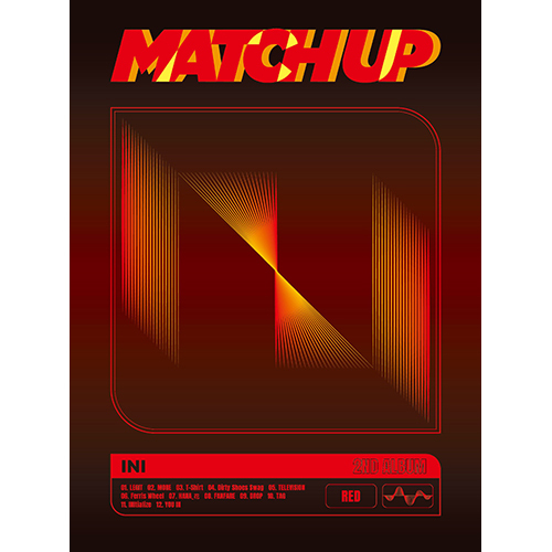 INI / MATCH UP【RED Ver.】【CD】【+DVD】
