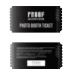 BTS / Proof(Collector’s Edition) / Photo Booth Ticket