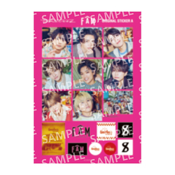timelesz / FAM / ステッカーシートA