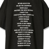 クイーン / QUEEN Song Title Tee BK