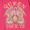 クイーン / Tour ' 75 フーディー【Pink】