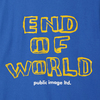 パブリック・イメージ・リミテッド / End Of World S/S Tee【Blue】【UNIVERSAL MUSIC STORE限定カラー】