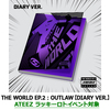 ATEEZ / THE WORLD EP.2 : OUTLAW【DIARY VER.】【ATEEZ ラッキーロトイベント対象】【CD】