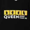 クイーン / Queen Japan Tour '82 Tee【Black】