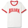 ブライアン・メイ / Brian May BRIAN  Logo Tee【White】