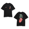 ザ・ローリング・ストーンズ / RS No,9 Harajuku The Rolling Stones Tradman's Collabed Tee【Black】