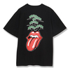 ザ・ローリング・ストーンズ / RS No,9 Harajuku The Rolling Stones Tradman's Collabed Tee【Black】