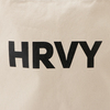 HRVY / Logo Tote White